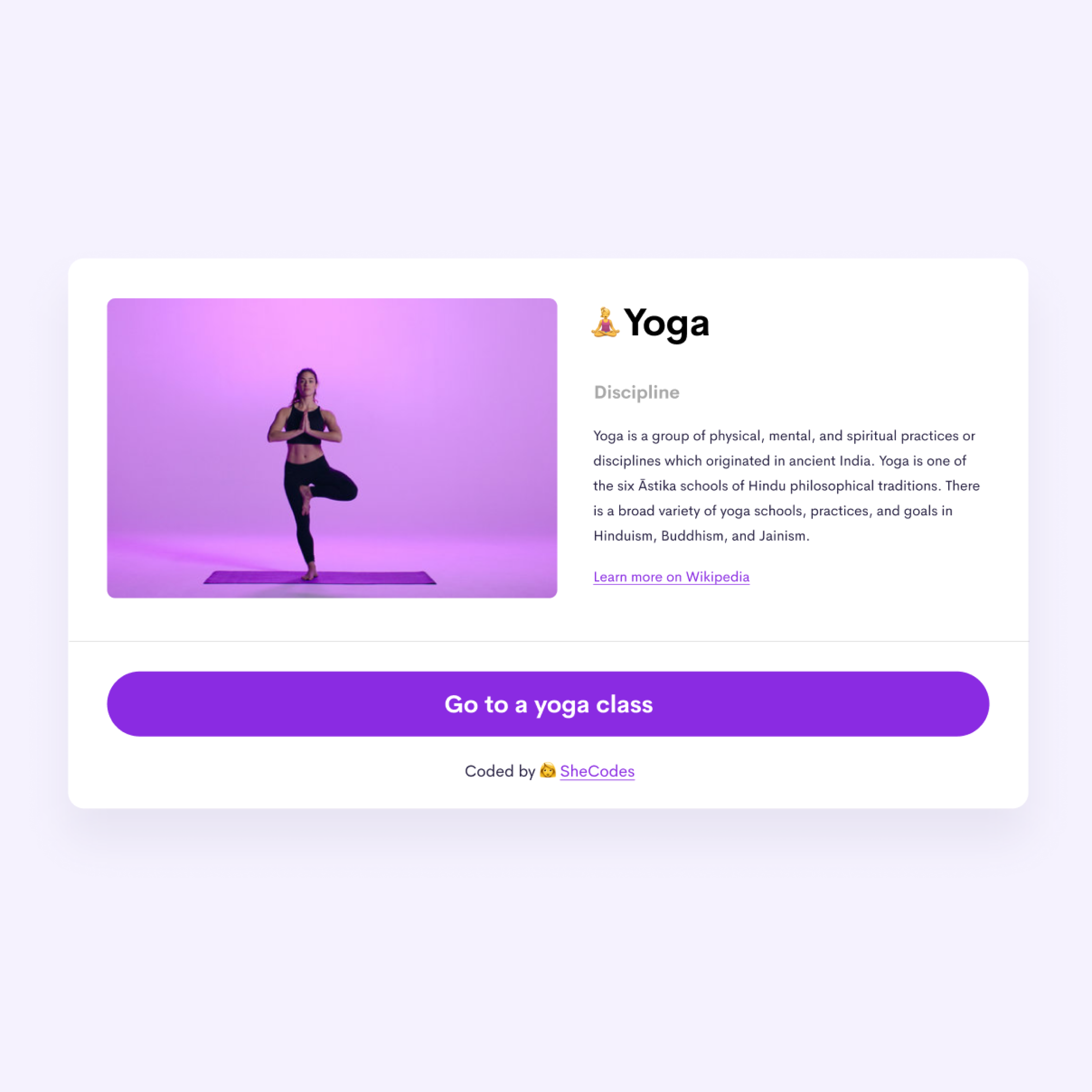 Yoga app review